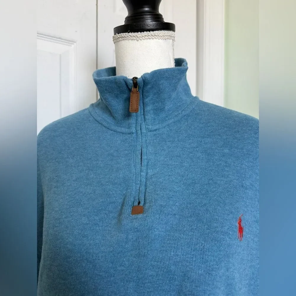 Vintage Polo Ralph Lauren Sky Blue Sweater Sz XL